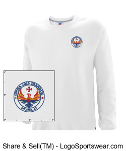 Russell Men's Dri-Power Crewneck Sweatshirt   Design Zoom